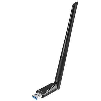 1300 Mbps с 5,8 G Безжична Wifi приемник USB Wifi адаптер за Безжична мрежова карта, мрежова карта