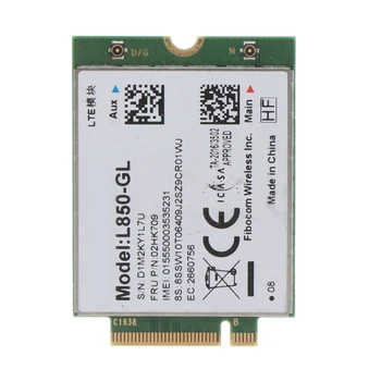 Безжичен Адаптер за карта H4GA LTE Fibocom L850-GL WWAN Модул за lenovo ThinkPad X1 Carbon Gen6 X280 T580 T480s L