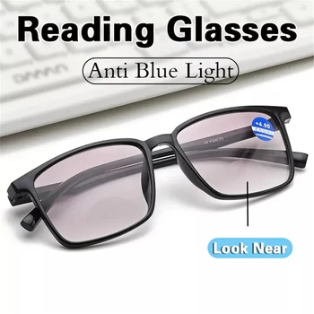 Бифокални очила за четене, мъжки слънчеви очила за далекогледство, очила за късогледство, оптични очила по рецепта 2022, очила за жени