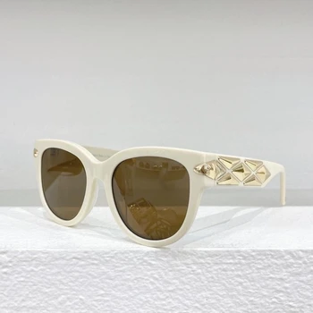 Висококачествени маркови дизайнерски дамски слънчеви очила Дзин, градинска устойчивост на uv Uv400