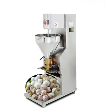 Електрическа китайска машина за приготвяне на пилешки кюфтета от неръждаема стомана, търговска машина за формоване на зеленчукови кюфтета