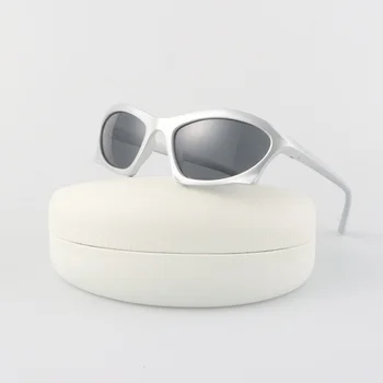 Нередовни vintage слънчеви очила, дамски маркови дизайнерски квадратни слънчеви очила, дамска мода, ретро пънк, сенки за шофиране, Oculos De Sol