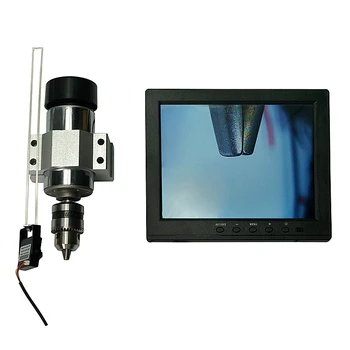 Универсална система CCD-камера 1080P със 7-инчов монитор конектор BNC за гравировального металообработващи машини с ЦПУ, струг за дърво