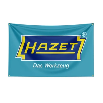 Флаг Hazets размер 3x5 фута, банер с инструменти от полиестер за декор