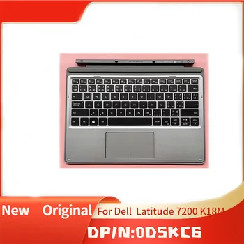 0D5KC6 D5KC6 сребро Маркова новост Оригиналния лаптоп таблет Основна клавиатура за Dell Latitude 7200 K18M