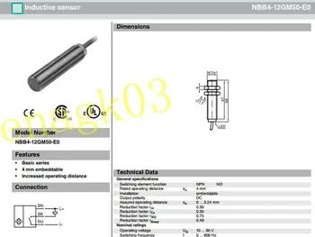 2 бр. Оригинални индуктивен без контактен ключ Pepperl + Fuchs NBB4-12GM50-E0
