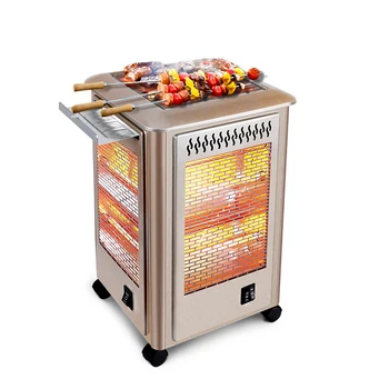 AC220V-240V Електрически нагревател с мощност 2000 W, 5 лица, електрическа топло, туризъм печка, преносим печка за барбекю, печка за приготвяне на храна за пикник