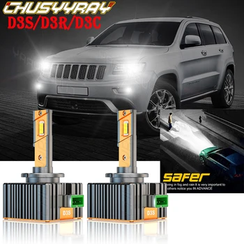 CHUSYYRAY Съвместим За Jeep Grand Cherokee 2014-2017-2X D3S Предната ксенонови фарове Далечния Къси Светлини на Автомобилни аксесоари