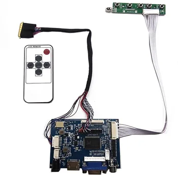HDMI + VGA + 2AV Такса контролер Комплект монитори N101L6 N101L6-L01/L02/L03/L05/L06/L0A/L0B Шофьор на такси контролер LCD led екран