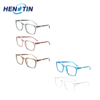 Henotin, 3 опаковки, модни очила за четене, ультралегкая защита на очите, очила за четене, унисекс, елегантни и удобни очила за старческо