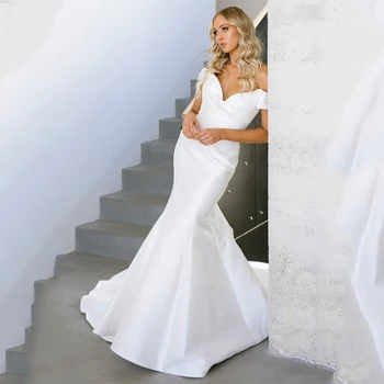 LaBoum Бяла Сватбена рокля 