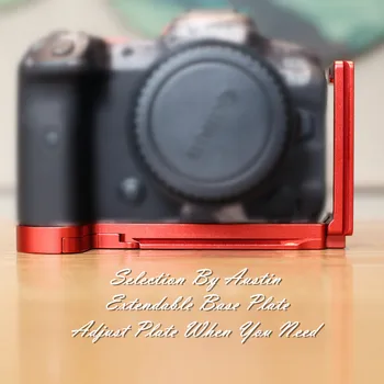 Быстросъемный L-образна скоба за Canon EOS R5, алуминиева ръкохватка