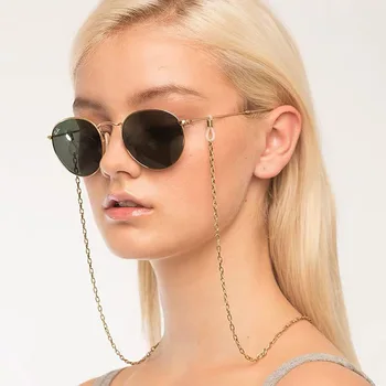 Верижка за очила за жени с О-образен веригата, модерен каишка за очила, кабели за слънчеви очила, аксесоари за очила в разговорния стил DJ-160