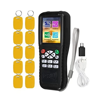 Восъчни RFID-четец, NFC-четец, програмист няколко честота RFID-четец за смарт карти, декодер за кодирани карти