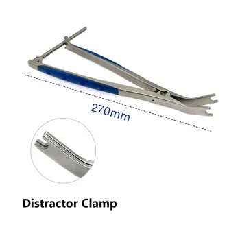 Дистракторный скоба за гръбначния стълб 270 мм ортопедични хирургични инструменти от неръждаема стомана