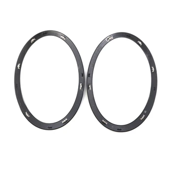За 2014-2021 MINI Cooper F55 F56 F57 Комплект пръстени за довършване на фаровете на ляво и на дясно, лъскавите черни автомобилни аксесоари
