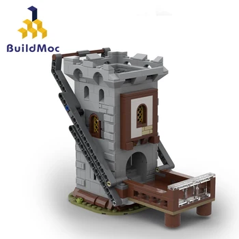 Играта BuildMoc Dragons с самозагружающимися на кубчета, набор от градивни блокове 