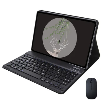Калъф за Lenovo Tab P12 Pro Case TB-Q706F/N Клавиатура със сензорен панел за Lenovo Xiaoxin P12 Pro Португалска Клавиатура Tablet Funda