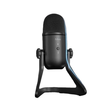 Настолен микрофон K678 / USB интерфейс K song live voice conference онлайн модул за обучение кондензаторен микрофон