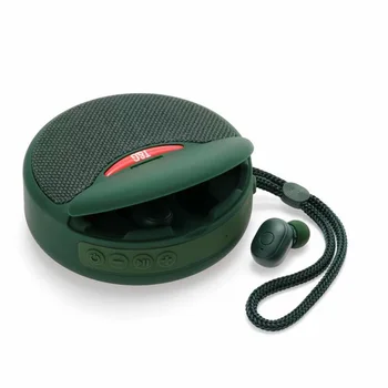 Нов Високоговорител за слушалки TG808 2 in1 HIFI Качество на звука на 360 ° Стерео Съраунд Портативен Bluetooth-съвместими Слушалки-подложка Слушалки