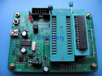 Програмист високо напрежение AVR, предназначени за серия Mega8, поддържа паралелно програмиране Mega168, 328, AVR