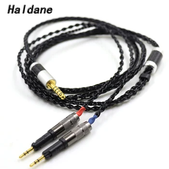 Слушалки Haldane HIFI BlackJelly High-end Taiwan 7N Litz OCC За слушалки Заместват Кабел за Обновяване на слушалките ATH-R70X R70X R70X5